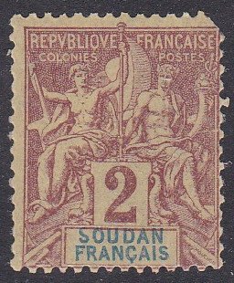 French Sudan Sc #4 Mint Hinged