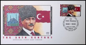 Marshall Island The 20th Century - Emerge from Ottoman Empire (1998) FDC