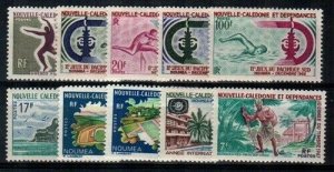 New Caledonia Scott 347-56 Mint NH