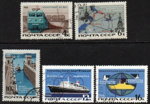 Russia Sc #3179-3183 Used