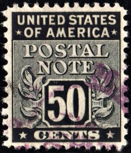 SC#PN14 50¢ Postal Note Single (1945) Used