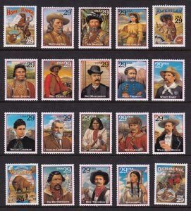 SCOTT 2869 a-t  MINT NEVER HINGED  SHERWOOD STAMP  L1