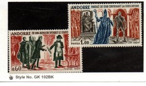 Andorra (Fr.) 159-160 Set Mint Hinged