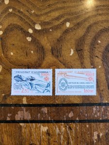 Stamps French Andorra Scott #294-5 nh