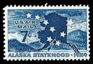 PCBstamps  US C53 7c Alaska Statehood, MNH, (15)