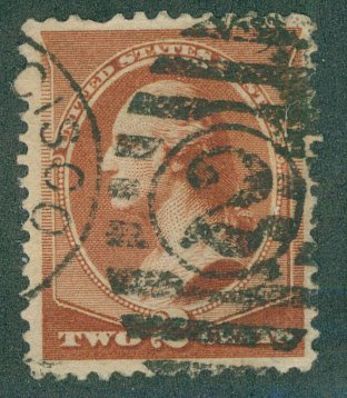 US Fancy Cancel 210 SAN FRANCISCO CA USED CV$ 0.75ER. BIN$ 3.00