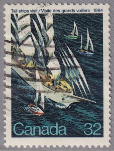 Canada - 1984 - Scott #1012 - used - Tall Ships