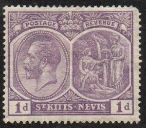 St. Kitts-Nevis Sc #39 Mint Hinged