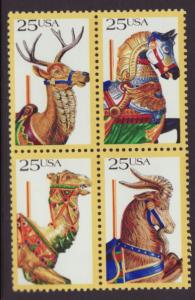 US Carousel Animals 2393a MNH VF