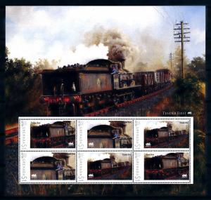 [93241] Grenada 2009 Railway Train Eisenbahn Souvenir Sheet MNH