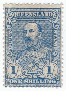 (I.B) Australia - Queensland Revenue : Stamp Duty 1/-