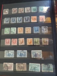 Classics to 1920s in Stockbook, Classics, Bank Notes, Bureuas, Columbians, Tr...