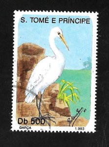 St.  Tomas and Prince Islands 1993 - CTO - Scott #1116