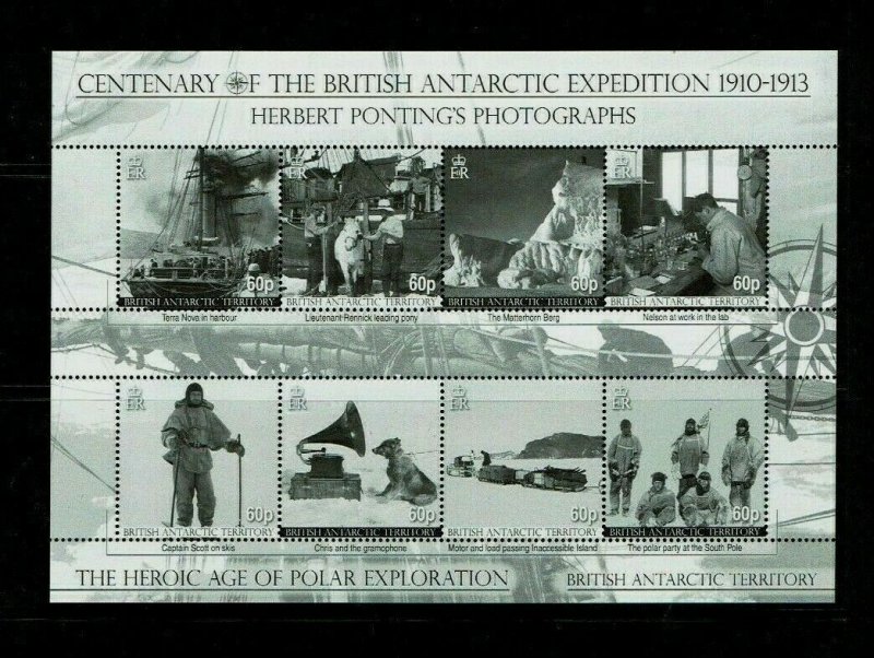 British Antarctic Territory: 2010 British Antarctic Expedition Centenary 2 M/S