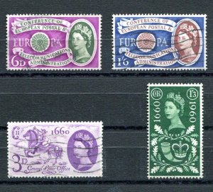 Great Britain 1960 Sc 375-8 Used 10879