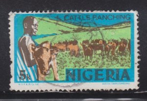 Nigeria 294B Cattle Ranching 1973