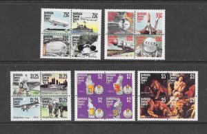 BARBUDA #318-22 SPECIAL EVENTS BLOCKS MNH