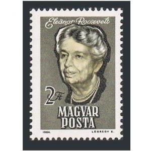 Hungary 1596 block/4,MNH.Michel 2017. Eleanor Roosevelt,1964.