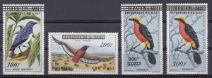 Mali, Fauna, Birds, surch. MNH / 1960