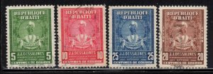 Haiti # 379-82 ~ Short Set 4 of 5 ~ Used