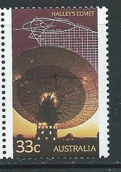 Australia 982 1986 Halley's Comet single MNH