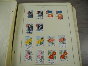 CUBA, 100s & 100s of Stamps mostly hinged on Scott pages