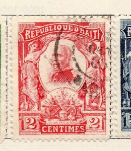 Haiti 1904 Early Issue Fine Used 2c. NW-253103