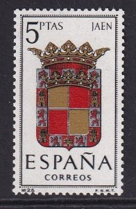 Spain   #1070  MNH  1964  Provincial Arms  5p  Jaen