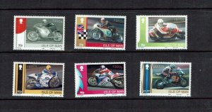 Isle of Man: 2009, 50th Anniversary Honda in World Championship, MNH Set.