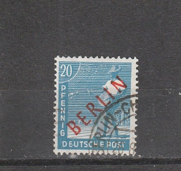 Germany  Scott#  9N26  used  (1948 Overprinted)