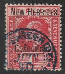 New Hebrides (Br) #8 Used Single Stamp