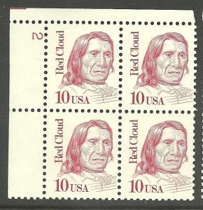 #2175c Red Cloud Plate Block NH prephosphored