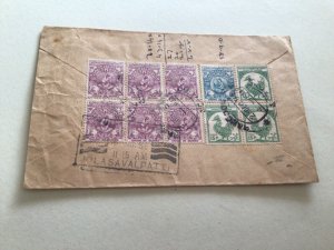 Burma 1955 to India  cover  A13417