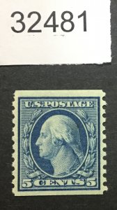 US STAMPS #458 MINT OG H  LOT #32481