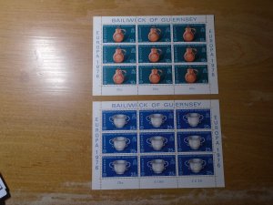 Guernsey  #  135-36  MNH