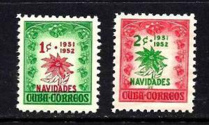 Cuba Scott #469-470 Mint Lightly Hinged