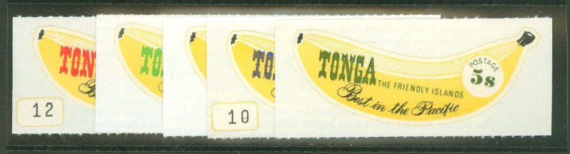 Tonga #222-226  Single (Complete Set)