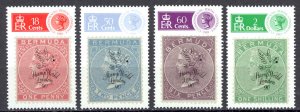 Bermuda Sc# 594-597 MNH 1990 Overprints