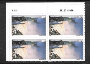 #C133 MNH Plate Block.