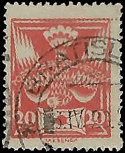 CZECHOSLOVAKIA   #84 USED (2)