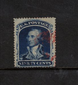 USA #39 Very Fine Used Extremely Rare With Owners Handstamp On Reverse *W\ Cert*