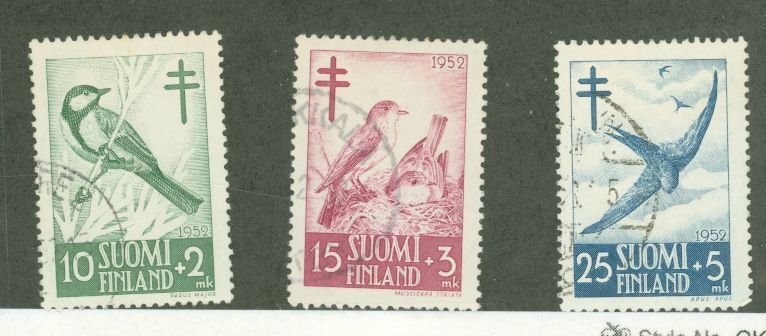 Finland #B117-B119  Single (Complete Set)