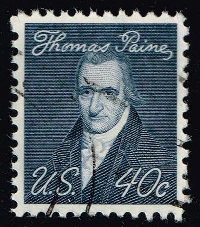 US #1292 Thomas Paine; Used (0.25)