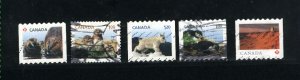 Canada 1 8  used  VF PD