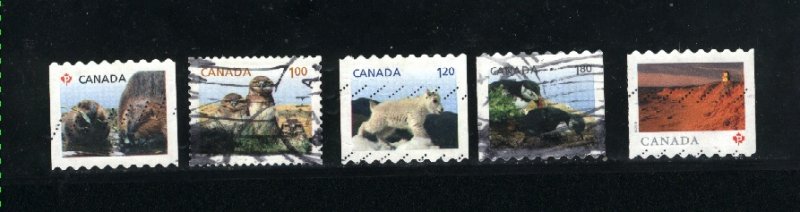 Canada 1 8  used  VF PD