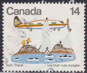 Canada 771 Inuit Indian Travel, Art 14¢ 1978