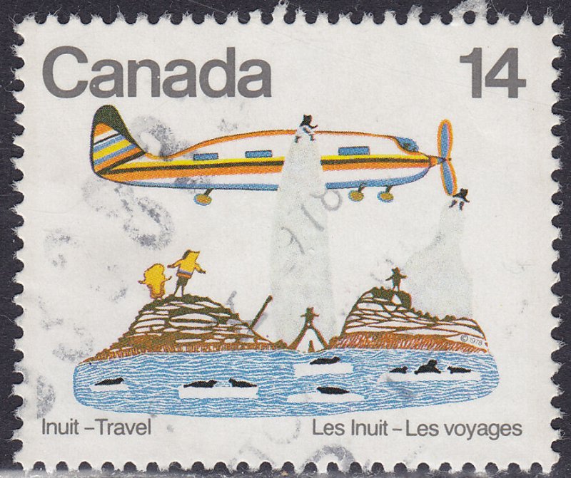 Canada 771 Inuit Indian Travel, Art 14¢ 1978