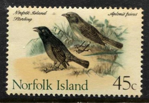 STAMP STATION PERTH Norfolk Island #138 Birds MNH -CV$2.80