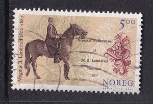 Norway #1348  used  2002  Pastor Landstad  5k