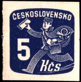 Czechoslovakia #P27-P36, Complete Set(10), 1945, Never Hinged